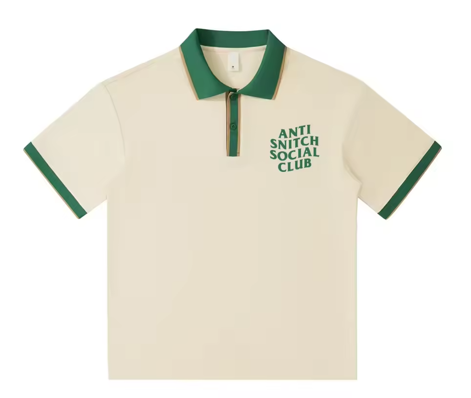 Anti Snitch Social Club Polo