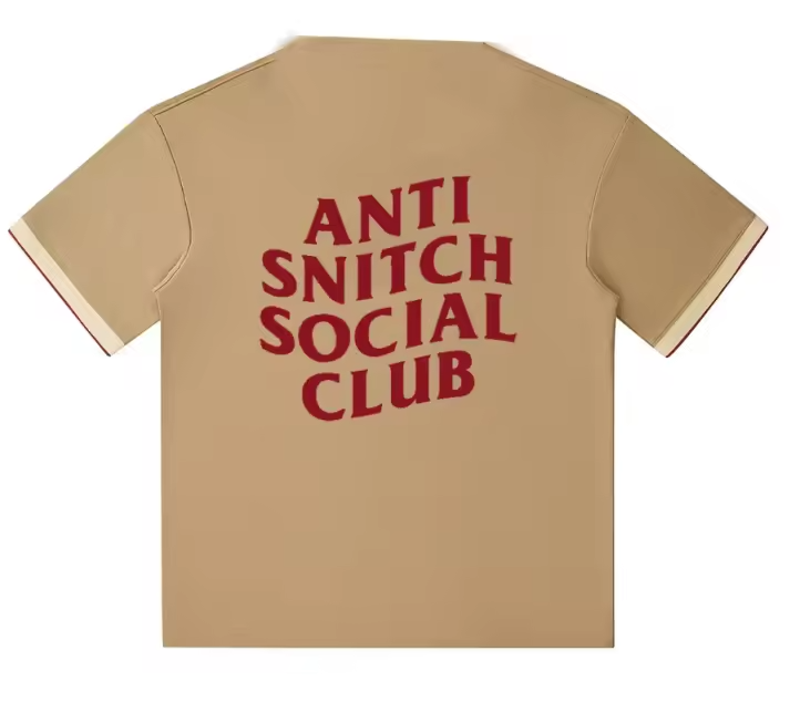 Anti Snitch Social Club Polo