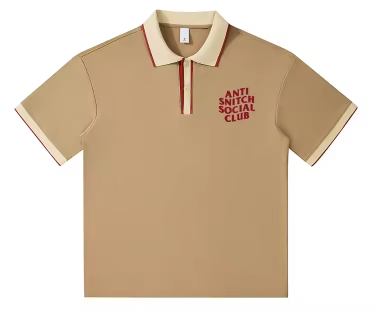 Anti Snitch Social Club Polo